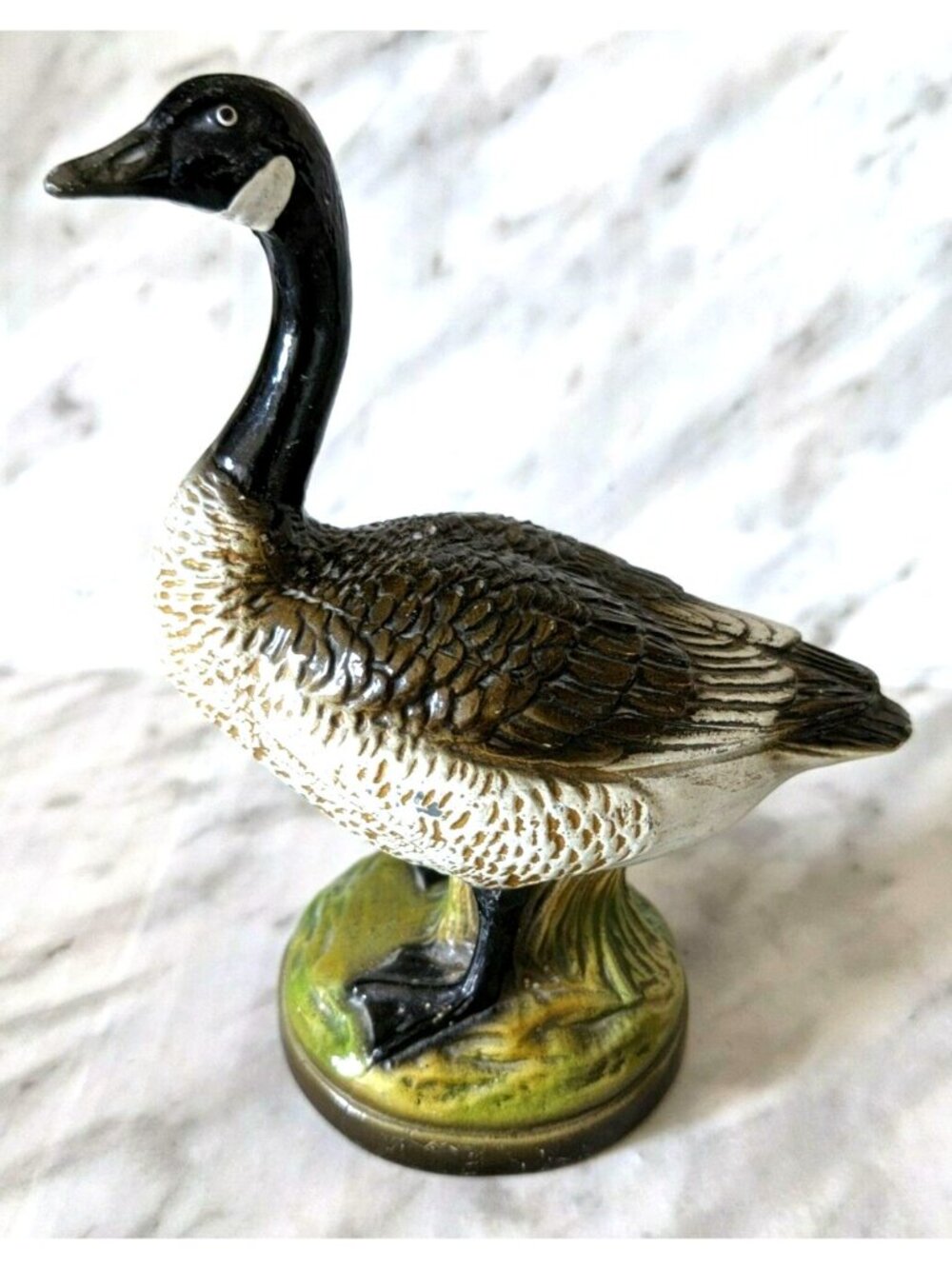 Scott Prod Inc Goose Bottle Opener Figurine Metal Cast Iron Vintage Made In USA